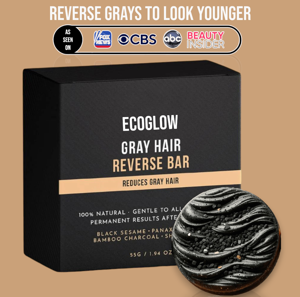 EcoGlow™ Shampoo | Gray Hair Reverse Bar