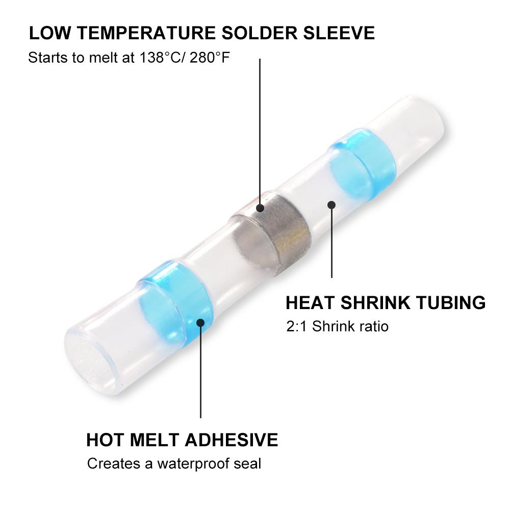 AquaSolder | Waterproof Solder Wire Connector Kit